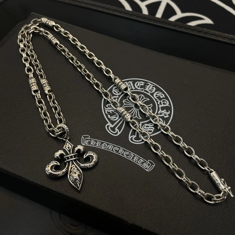 ZipUp Chrome Hearts Necklaces 241091