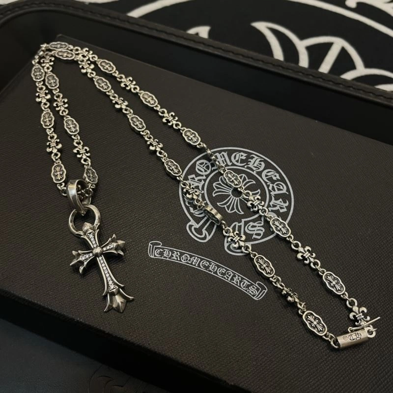 SoftTouch Chrome Hearts Necklaces 241070
