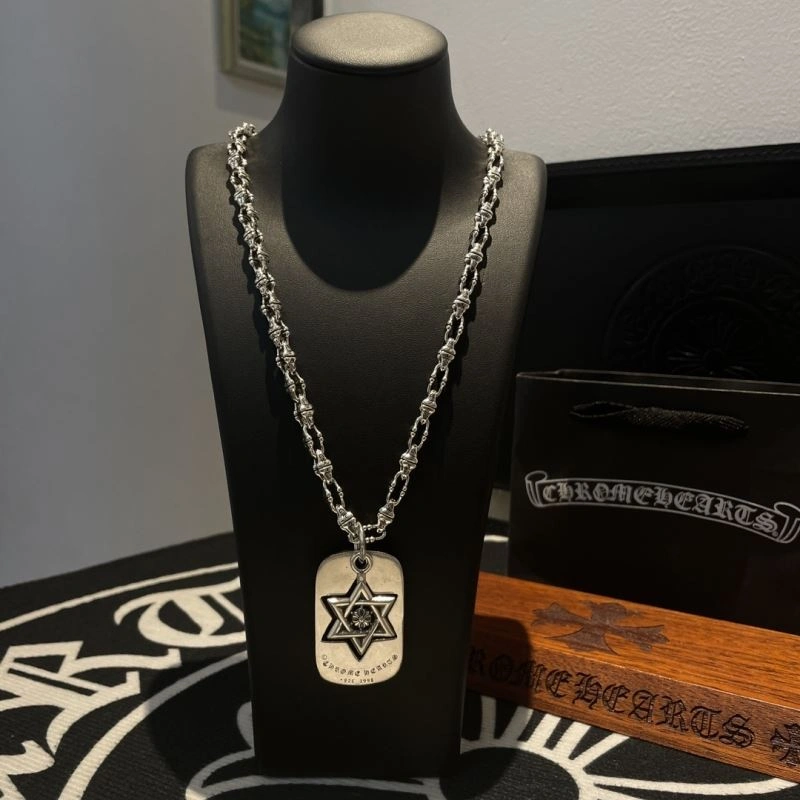 Sporty Chrome Hearts Necklaces 241071