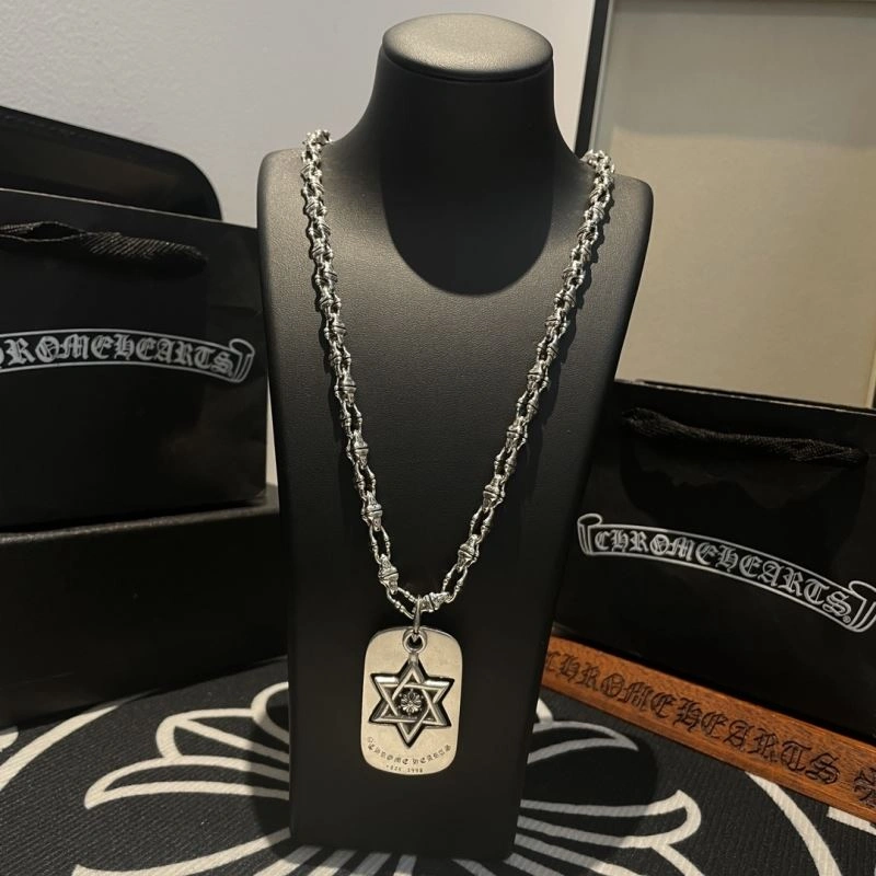 Sporty Chrome Hearts Necklaces 241071