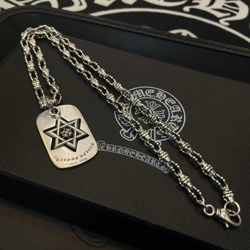 Sporty Chrome Hearts Necklaces 241071