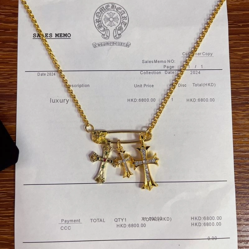 Chrome Hearts Necklaces Colorful 241055