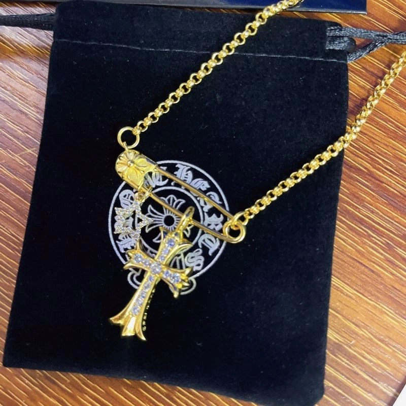 Comfortable Chrome Hearts Necklaces 241042