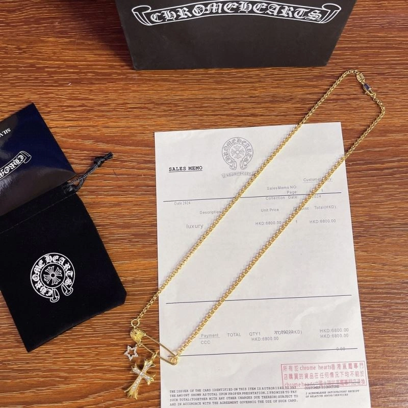 Comfortable Chrome Hearts Necklaces 241042