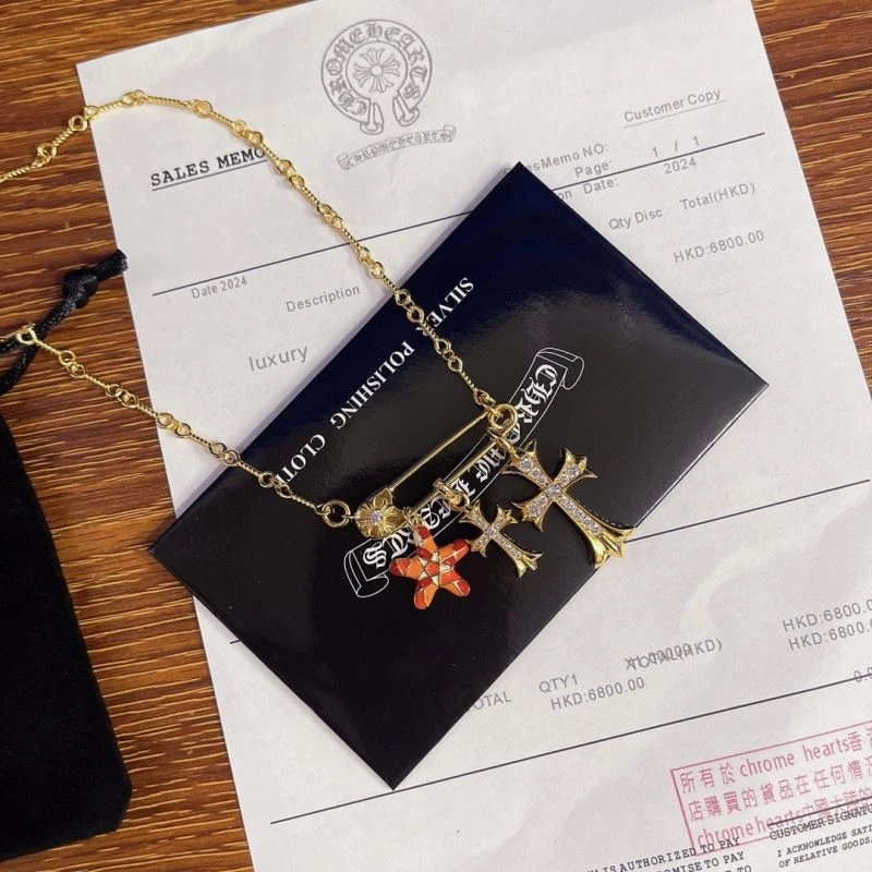 Chrome Hearts Necklaces Casual 241044