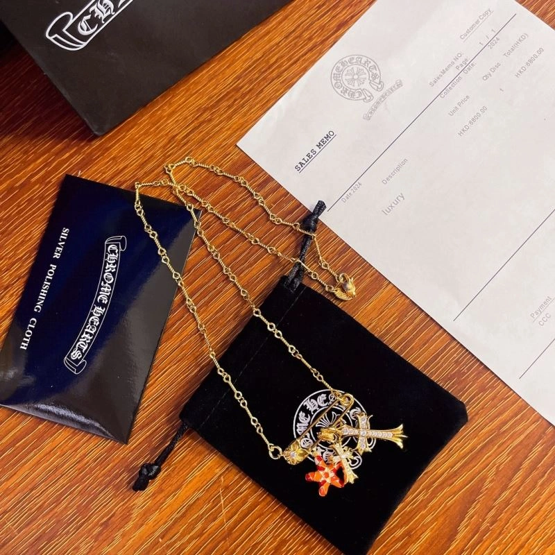 Chrome Hearts Necklaces Casual 241044
