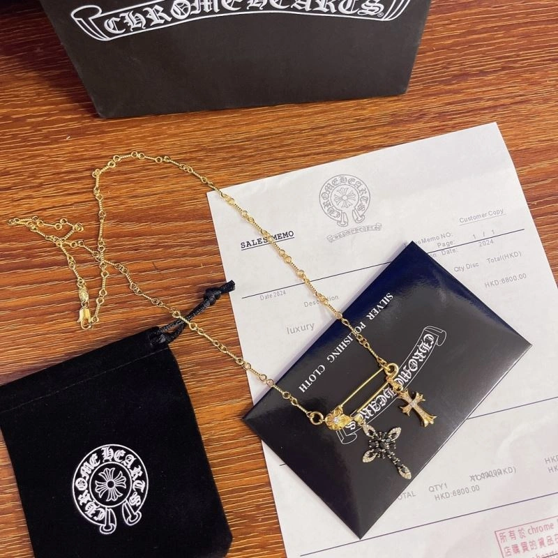 Stylish Chrome Hearts Necklaces 241054