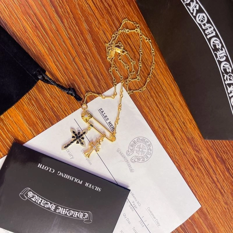 Stylish Chrome Hearts Necklaces 241054