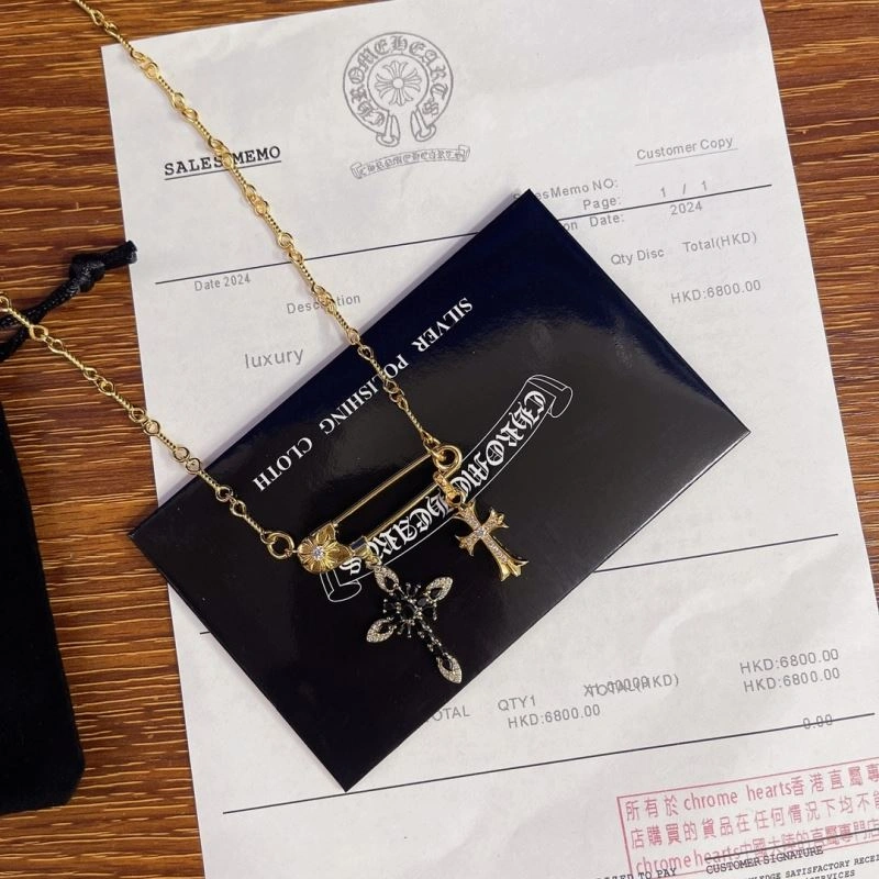 Stylish Chrome Hearts Necklaces 241054