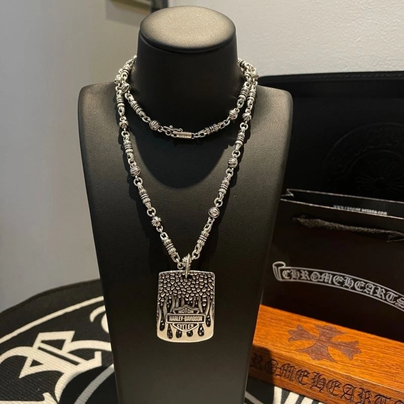 Minimalist Chrome Hearts Necklaces 241058