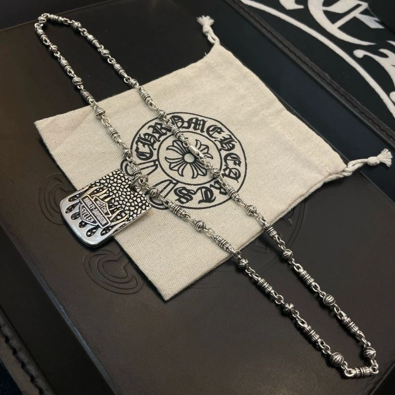 Minimalist Chrome Hearts Necklaces 241058