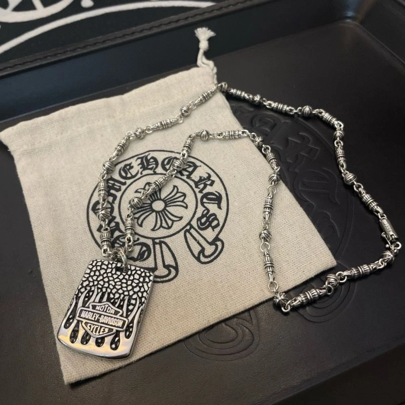 Minimalist Chrome Hearts Necklaces 241058