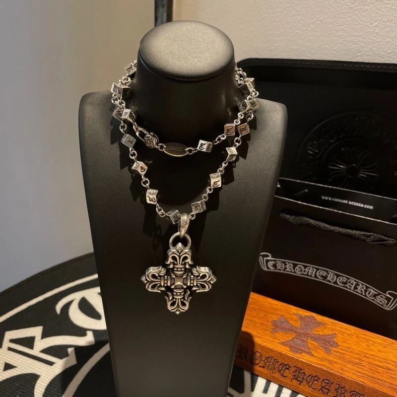 Chrome Hearts Necklaces Bright 241056
