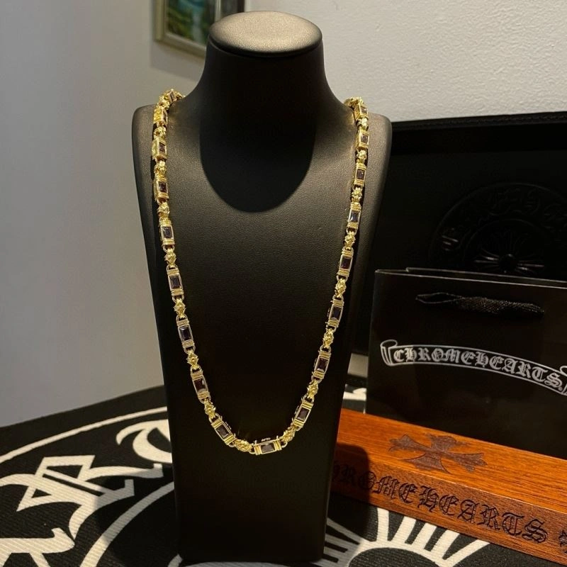 Contemporary Chrome Hearts Necklaces 241032