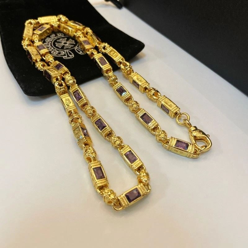 Contemporary Chrome Hearts Necklaces 241032