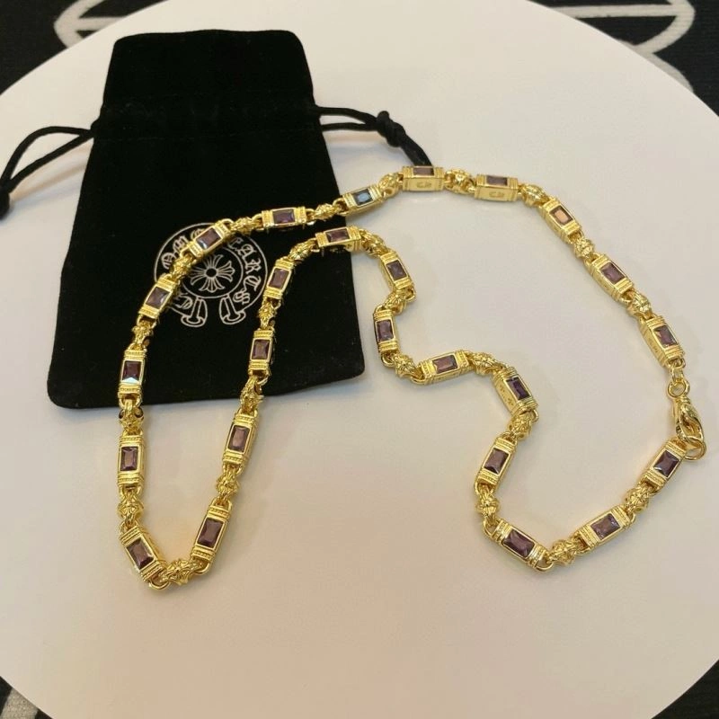Contemporary Chrome Hearts Necklaces 241032