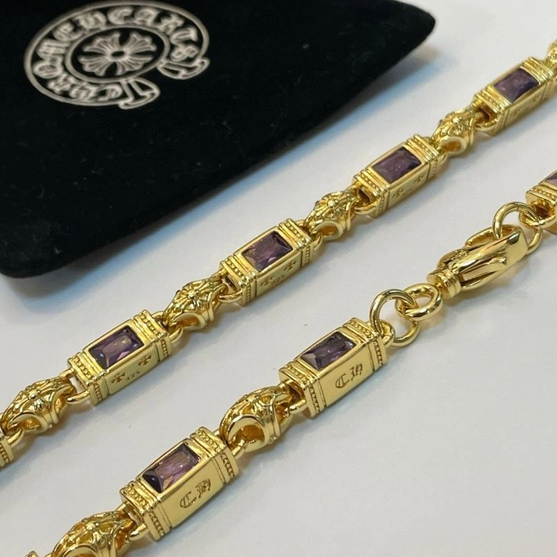 Contemporary Chrome Hearts Necklaces 241032