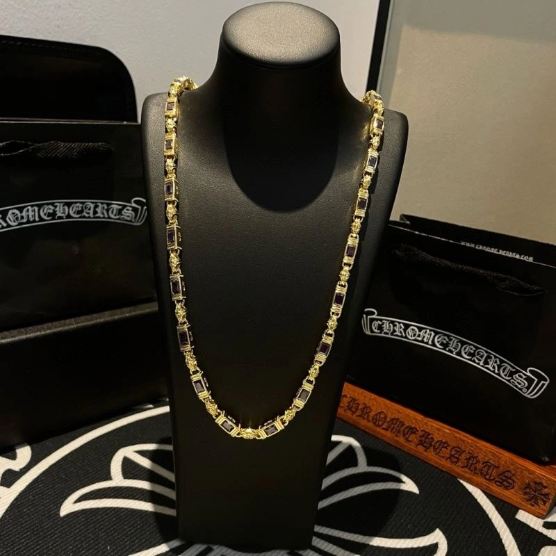 Contemporary Chrome Hearts Necklaces 241032