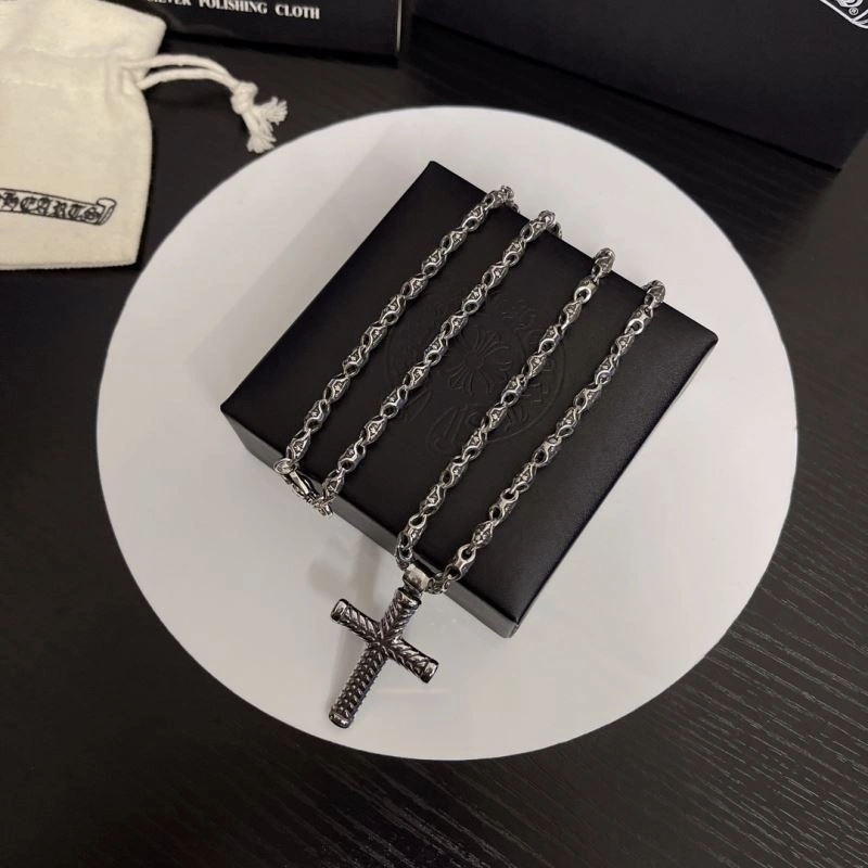 Sleek Chrome Hearts Necklaces 241053