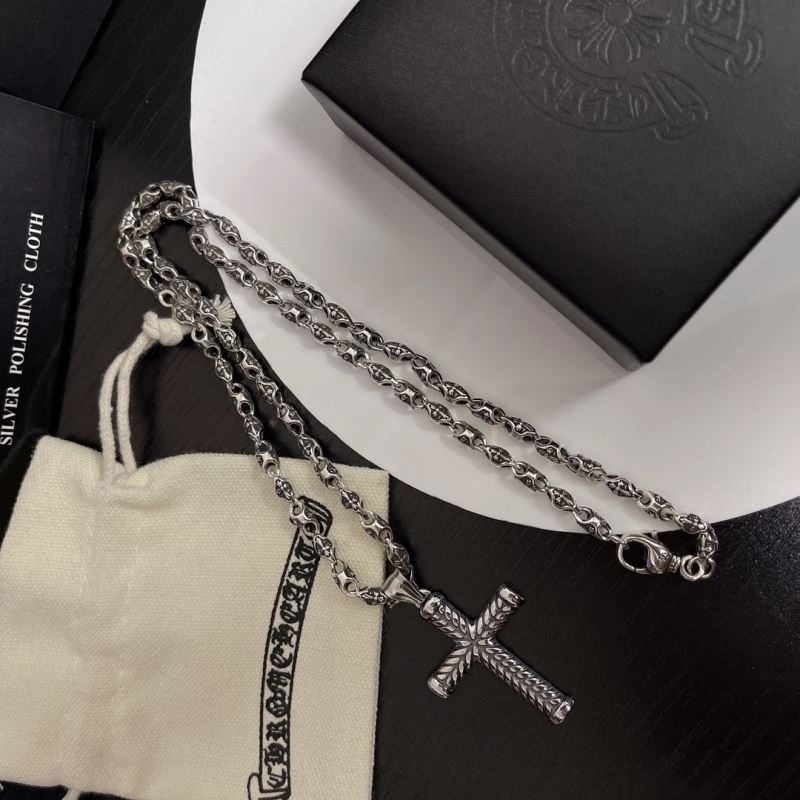 Sleek Chrome Hearts Necklaces 241053