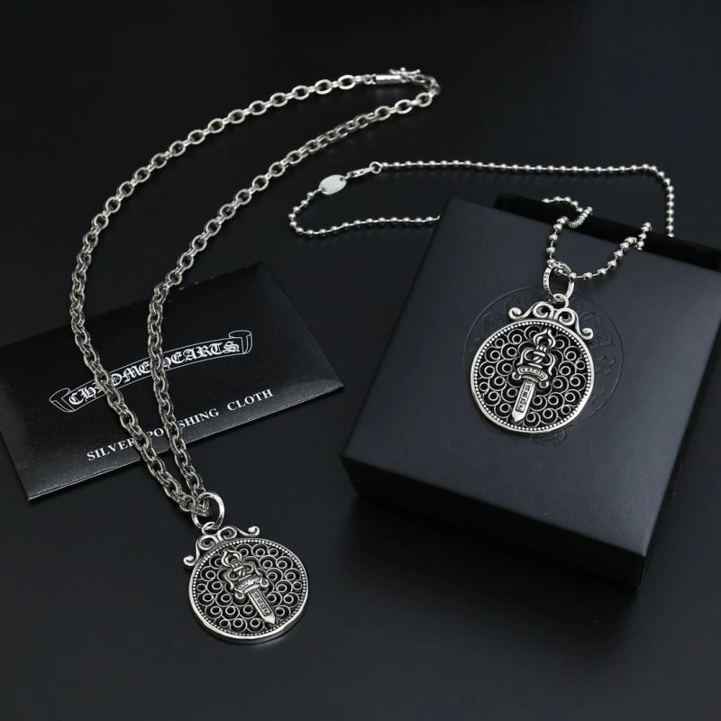 Sustainable Chrome Hearts Necklaces 241021