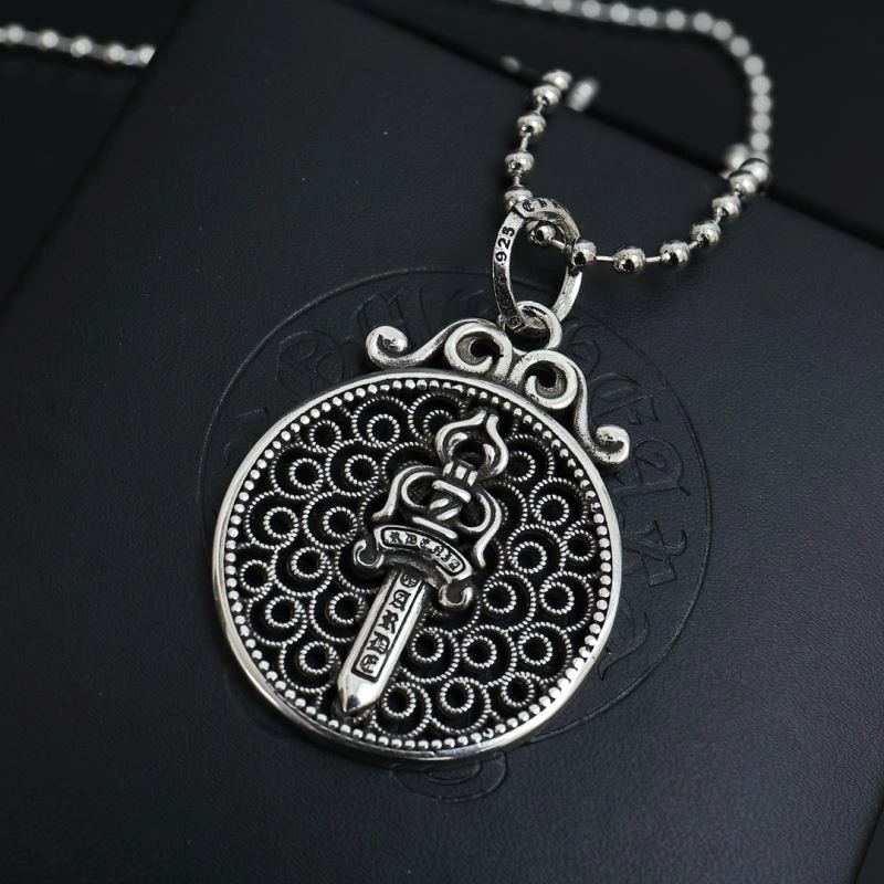 Sustainable Chrome Hearts Necklaces 241021