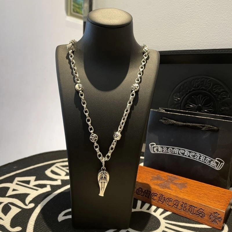Seasonal Chrome Hearts Necklaces 240993