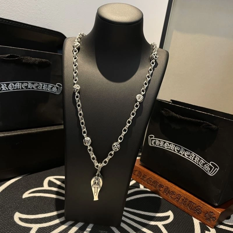 Seasonal Chrome Hearts Necklaces 240993