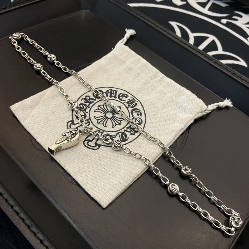 Seasonal Chrome Hearts Necklaces 240993
