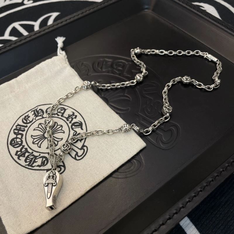 Seasonal Chrome Hearts Necklaces 240993