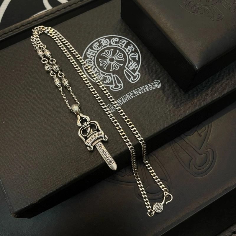 Classic Chrome Hearts Necklaces 241010