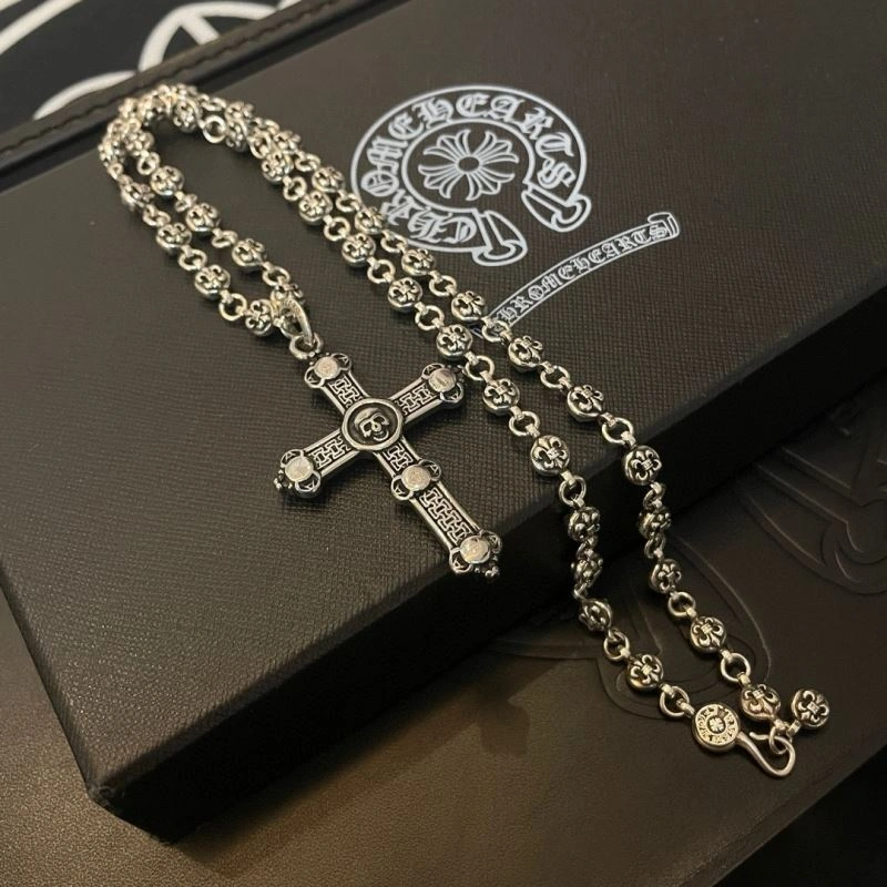 SoftTouch Chrome Hearts Necklaces 241007