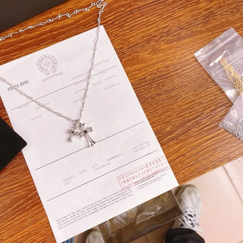 Minimalist Chrome Hearts Necklaces 240964