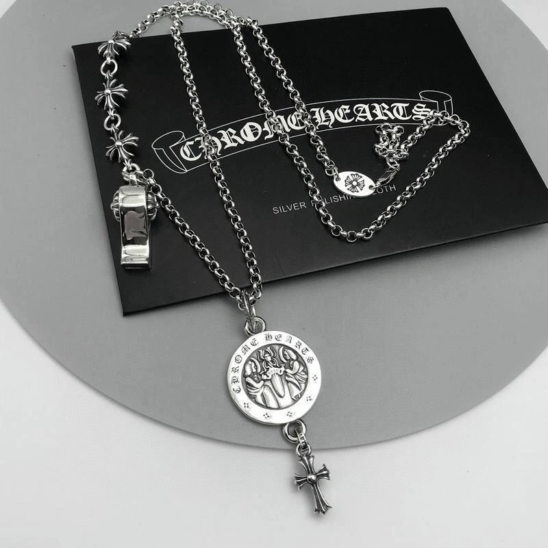 Flexible Chrome Hearts Necklaces 240951