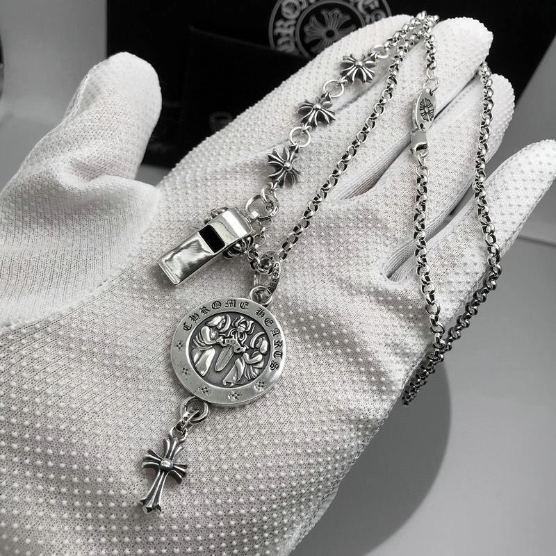 Flexible Chrome Hearts Necklaces 240951