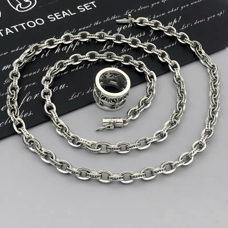 Cozy Chrome Hearts Necklaces 240723