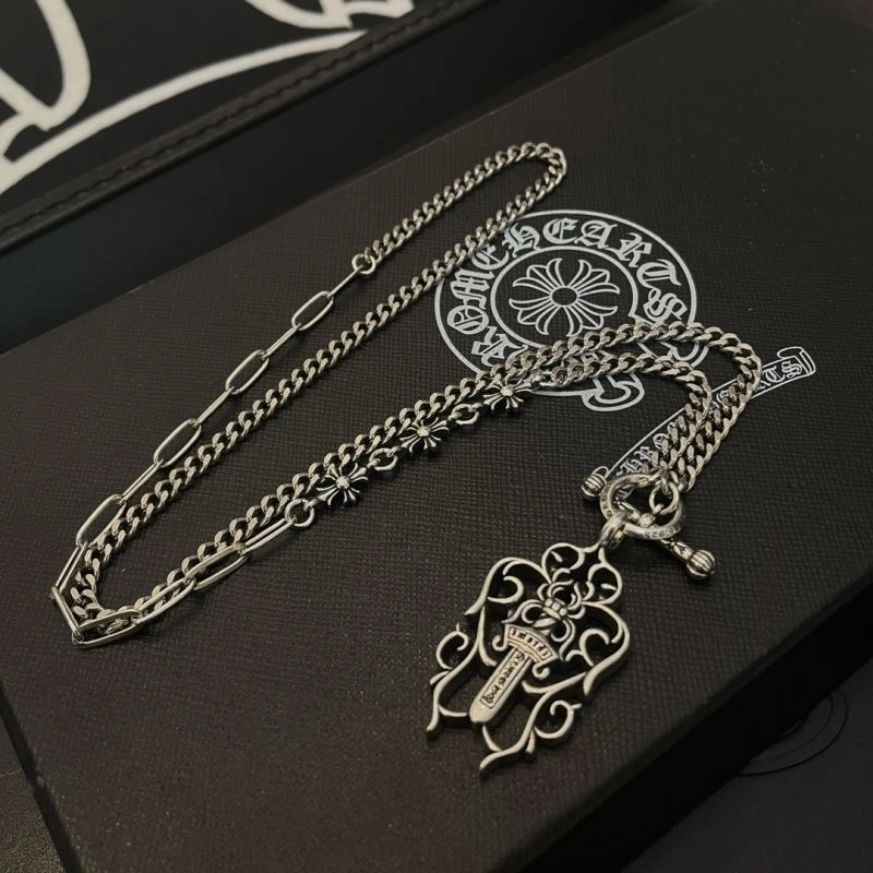Unisex Chrome Hearts Necklaces 240716