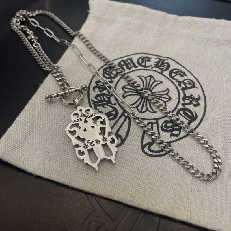 Unisex Chrome Hearts Necklaces 240716