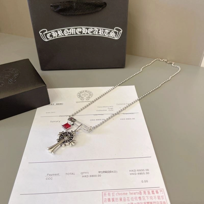 Lightweight Chrome Hearts Necklaces 240720