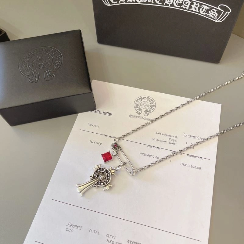Lightweight Chrome Hearts Necklaces 240720