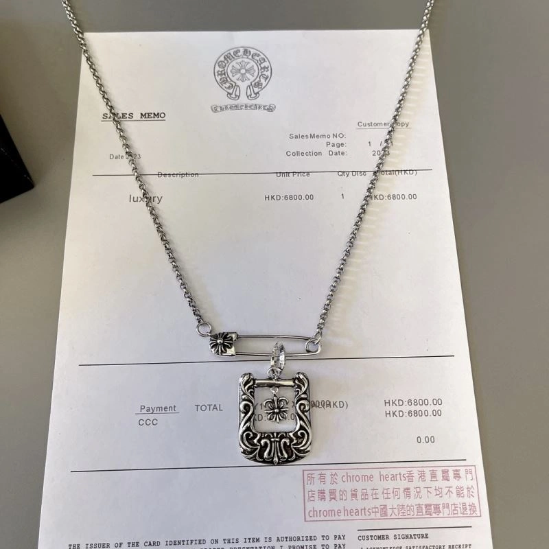 Chrome Hearts Necklaces MoistureWicking 240719