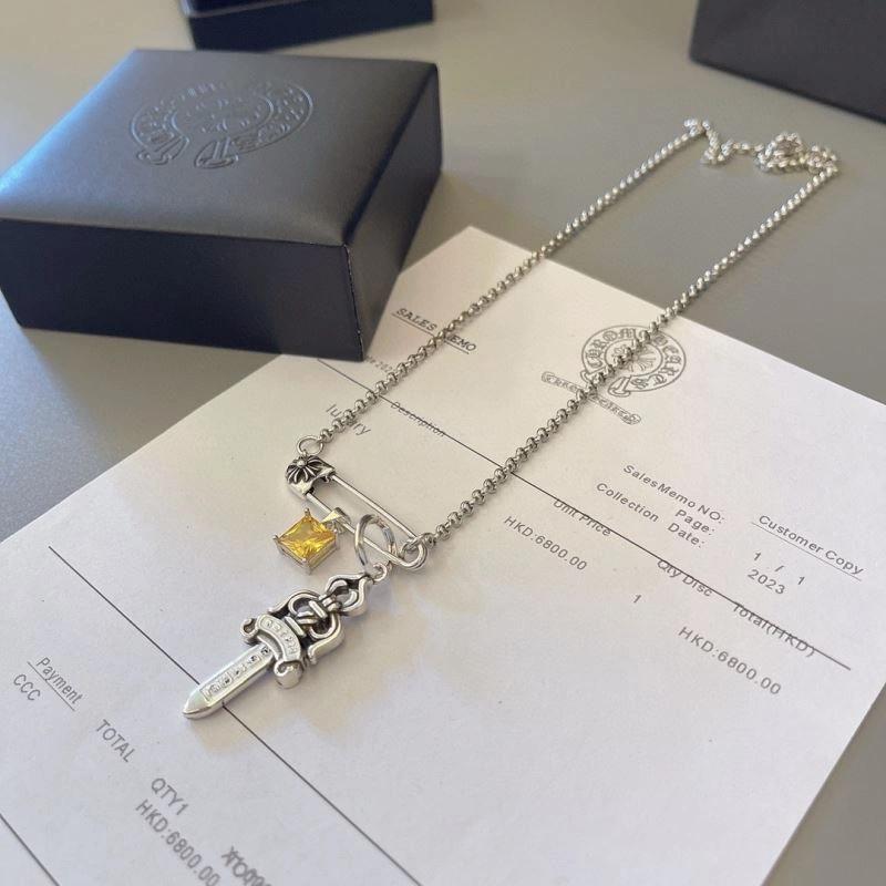 Attractive Chrome Hearts Necklaces 240709