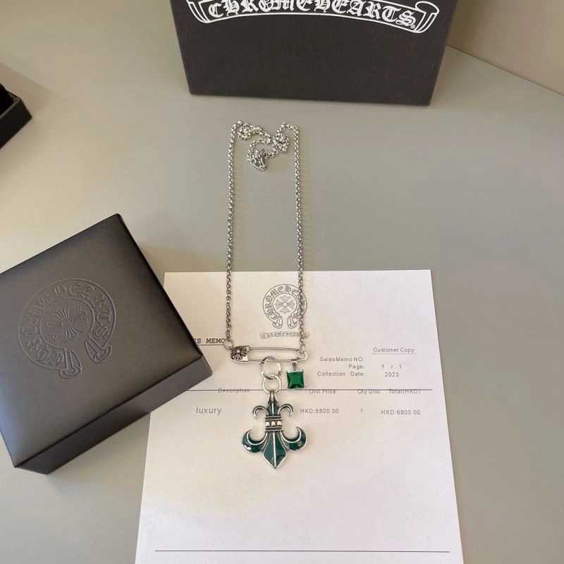 Soft Chrome Hearts Necklaces 240693