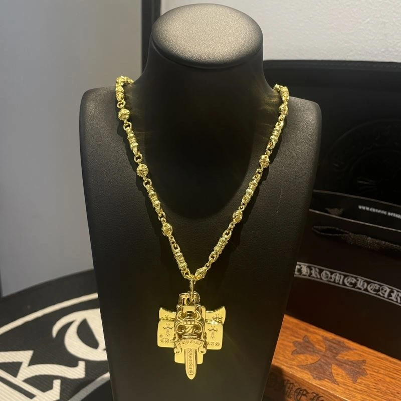 Youthful Chrome Hearts Necklaces 240694