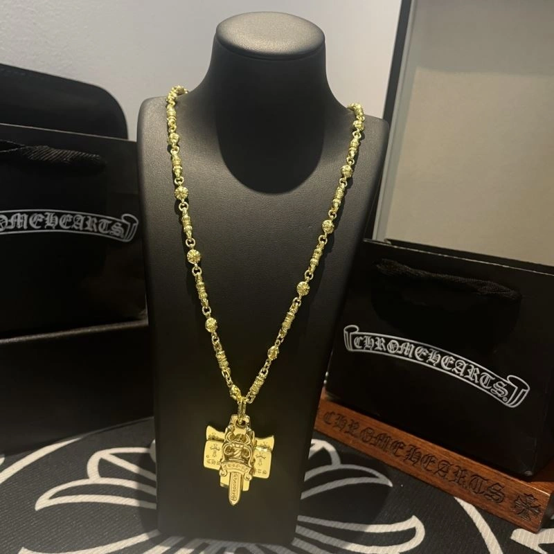 Youthful Chrome Hearts Necklaces 240694