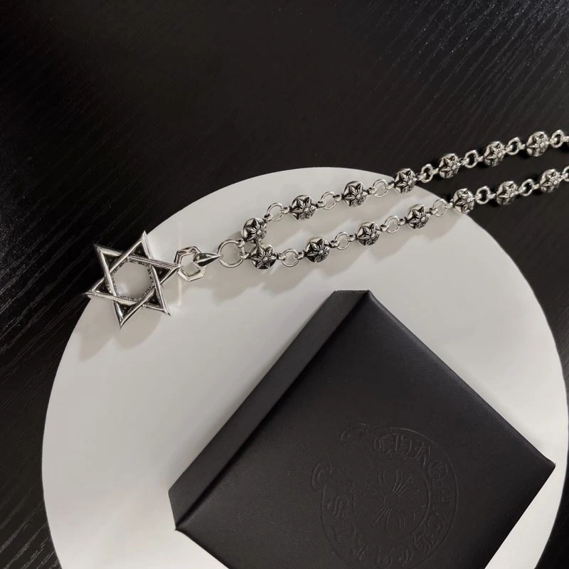 Chic Chrome Hearts Necklaces 240722