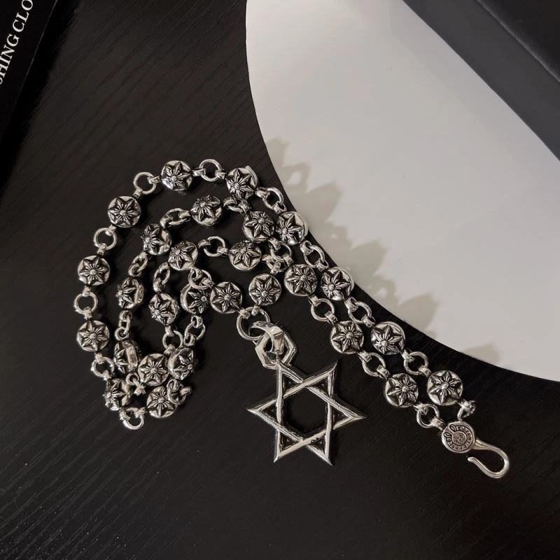 Chic Chrome Hearts Necklaces 240722