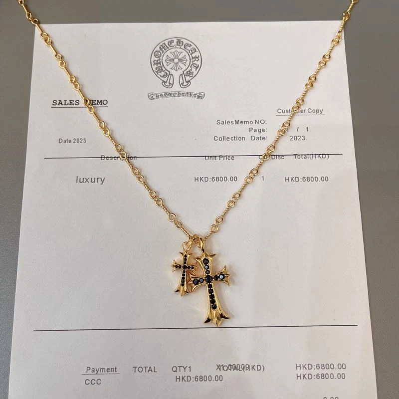 Functional Chrome Hearts Necklaces 240680