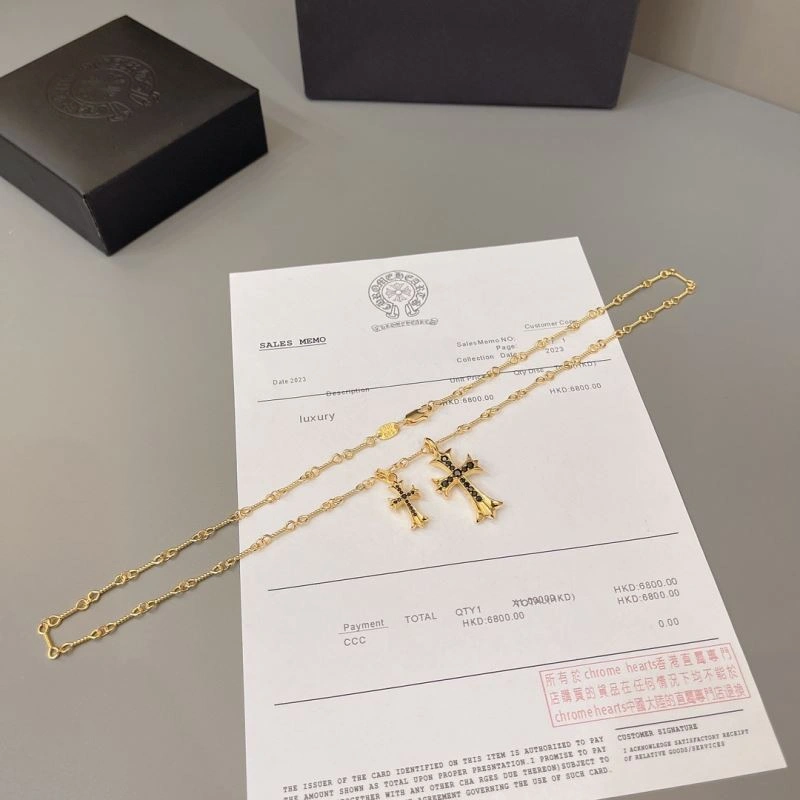 Functional Chrome Hearts Necklaces 240680