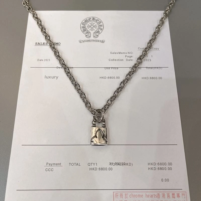 Chrome Hearts Necklaces EyeCatching 240666